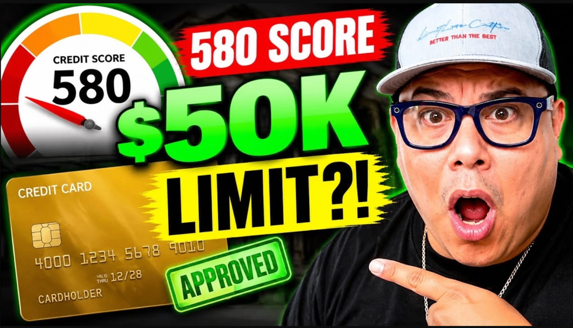 580 Score $50K Limit thumbnail